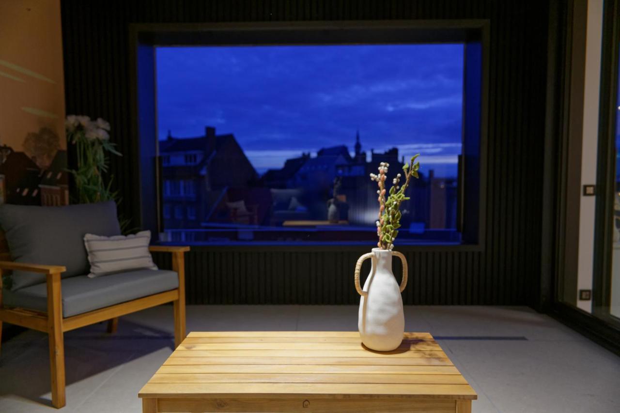Les Terrasses De Sainte Waudru Aparthotel Mons Exteriör bild